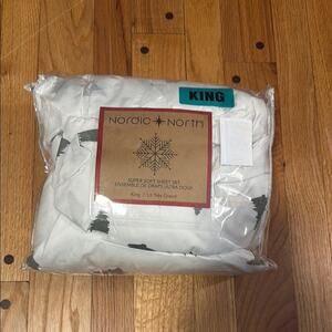 Tree Winter Festival Fir King Sheet Set Christmas Holiday Nordic North